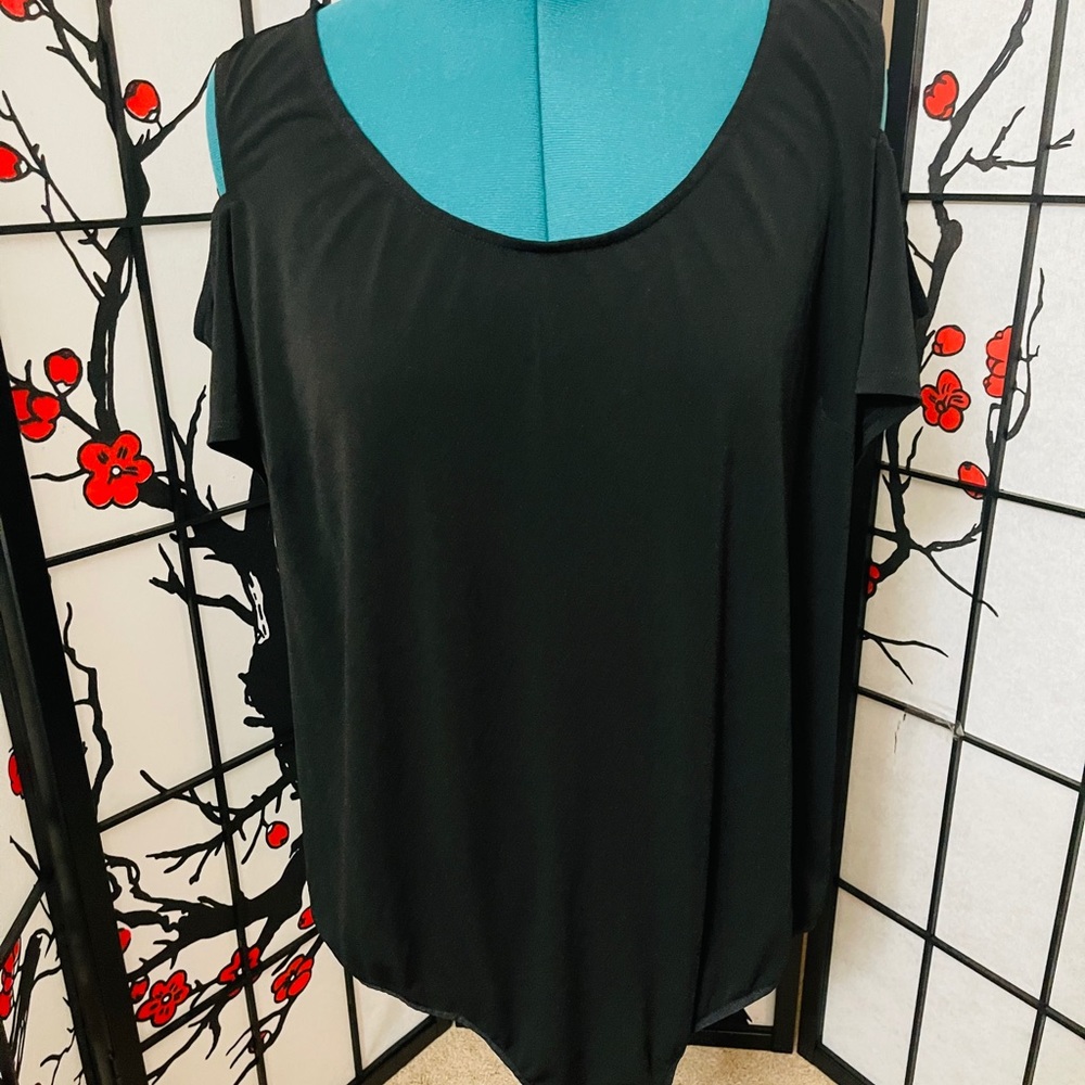 Cold shoulder bodysuit